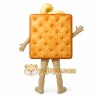 Cracker Character Mascot Costume Cracker Character Mascot Costume