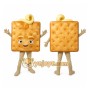 Cracker Character Mascot Costume