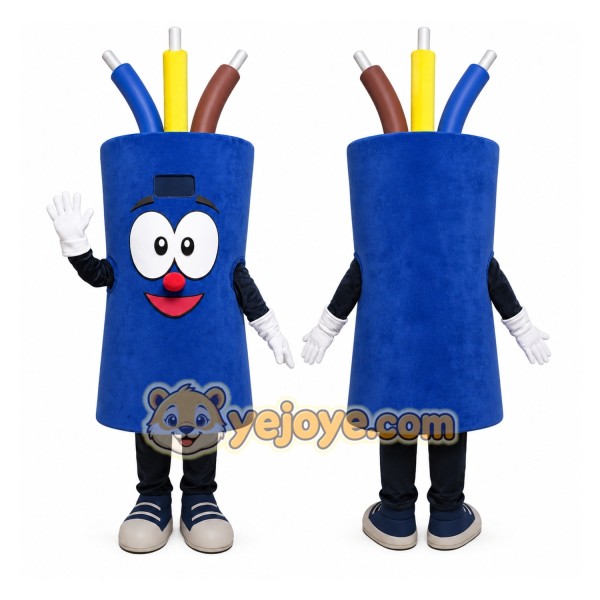 Electric Wire Mascot Costume