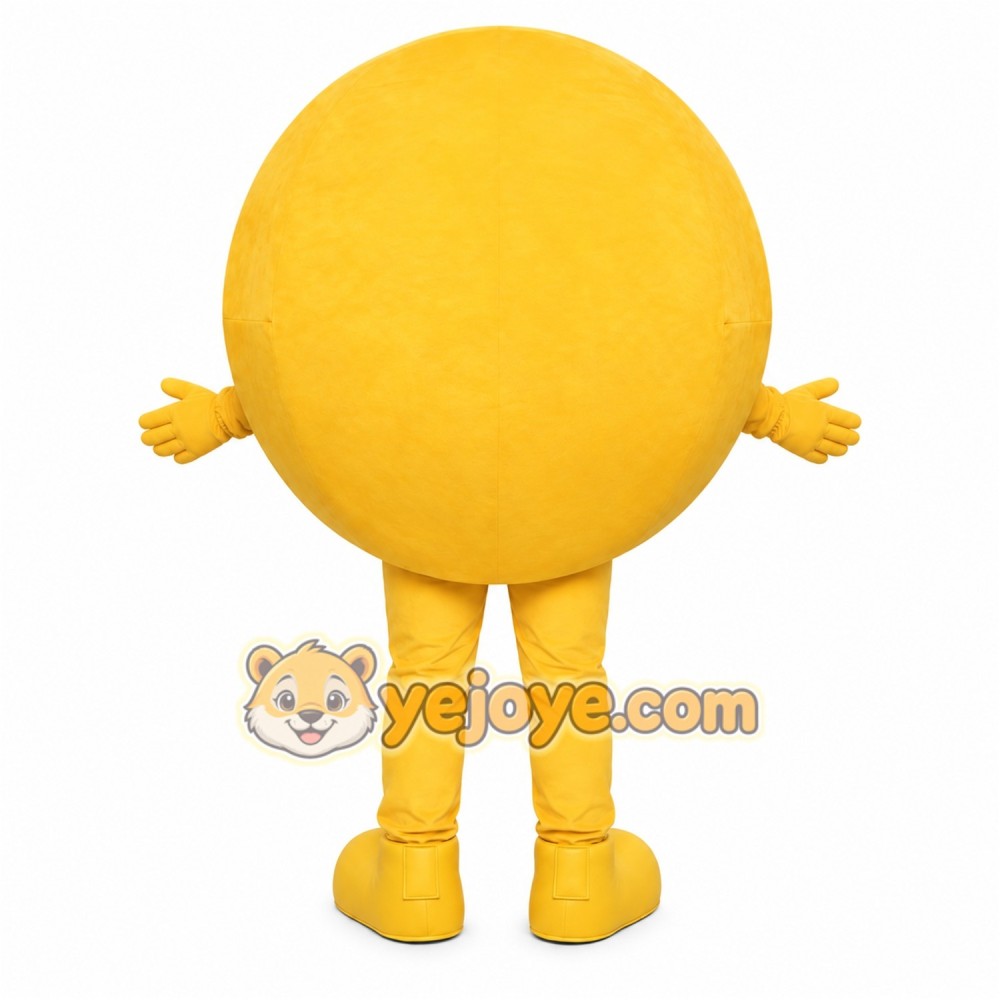 Lemon Slice Mascot Costume Lemon Slice Mascot Costume