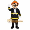 Firefighter Character Mascot Costume Firefighter Character Mascot Costume