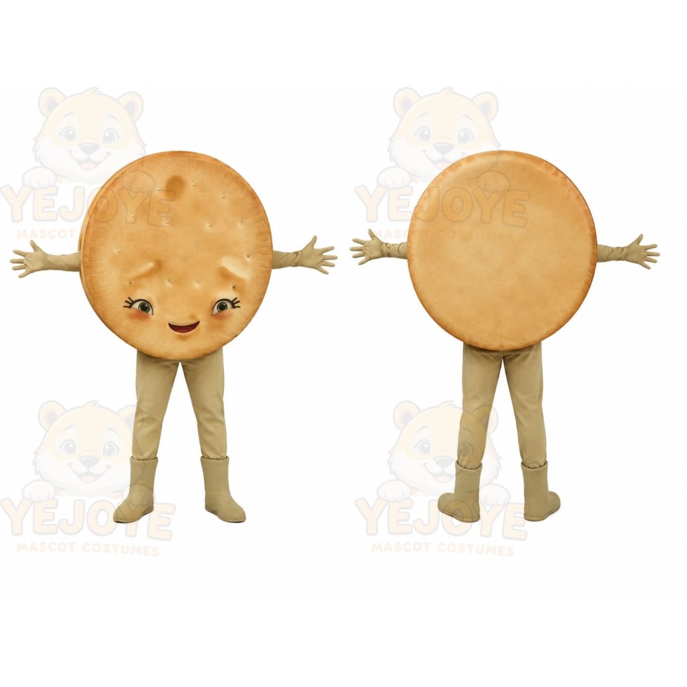 Round Cookie Mascot Costume