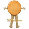 Round Cookie Mascot Costume Round Cookie Mascot Costume