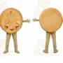Round Cookie Mascot Costume