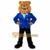 Blue Jacket Bulldog Mascot Costume