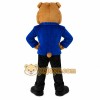 Blue Jacket Bulldog Mascot Costume