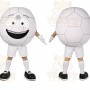 Soccer Ball Mascot Costume