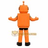 Orange Robot Mascot Costume