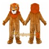 Orange Lion Mascot Costume