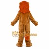 Orange Lion Mascot Costume