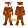 Brown Wildcat Mascot Costume Brown Wildcat Mascot Costume