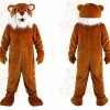 Brown Wildcat Mascot Costume