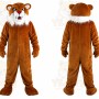 Brown Wildcat Mascot Costume