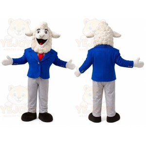 White Goat Mascot Costume