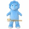 Blue Dinosaur Mascot Costume Blue Dinosaur Mascot Costume
