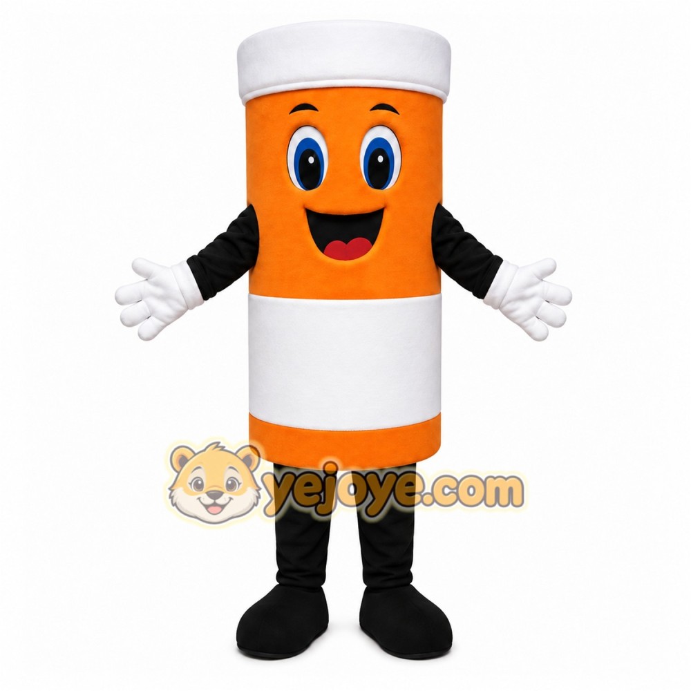 Medicine Bottle Mascot Costume
