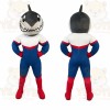 Gray Shark Hero Mascot Costume