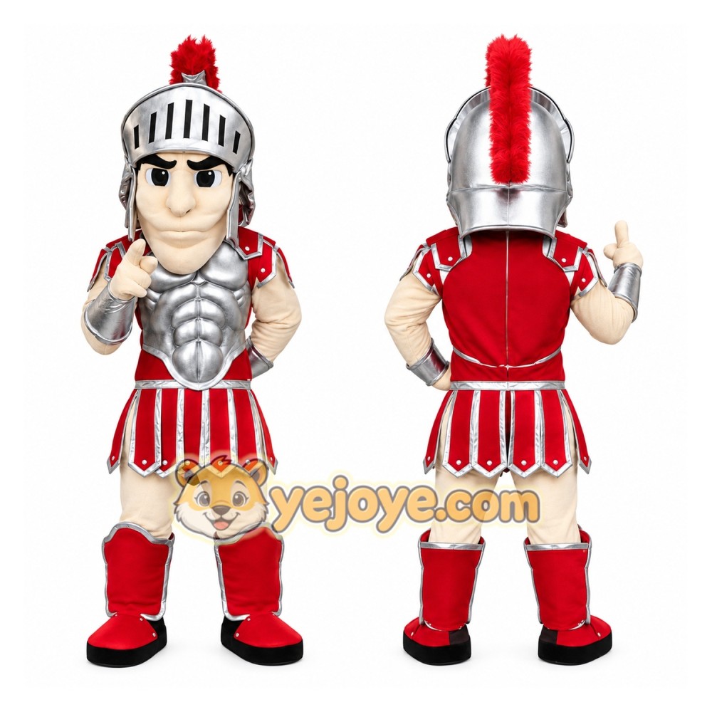 Roman Soldier Mascot Costume Roman Soldier Mascot Costume