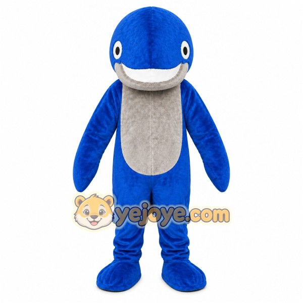 Blue Whale Mascot Costume
