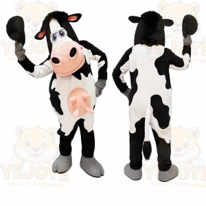 Dairy Cow Mascot Costume