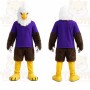 Bald Eagle Purple Shirt Mascot Costume