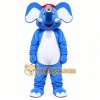 Blue Elephant Mascot Costume