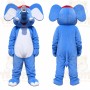 Blue Elephant Mascot Costume