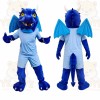 Blue Dragon Mascot Costume