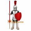 Silver Knight Mascot Costume Silver Knight Mascot Costume