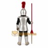 Silver Knight Mascot Costume Silver Knight Mascot Costume
