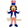 Patriotic Uncle Sam Mascot Costume
