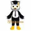 Black Owl Mascot Costume