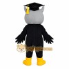 Black Owl Mascot Costume