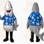 Gray Shark Shirt Mascot Costume