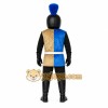 Blue Knight Mascot Costume Blue Knight Mascot Costume