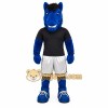 Blue Horse Sports Mascot Costume Blue Horse Sports Mascot Costume