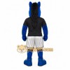Blue Horse Sports Mascot Costume Blue Horse Sports Mascot Costume