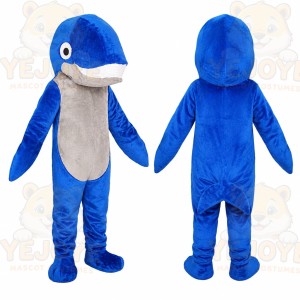 Blue Whale Mascot Costume