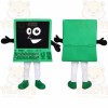 Green Laptop Mascot Costume