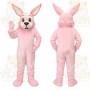 Pink Rabbit Mascot Costume