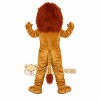 Tan Lion Mascot Costume