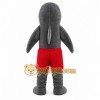 Gray Shark Red Shorts Mascot Costume Gray Shark Red Shorts Mascot Costume