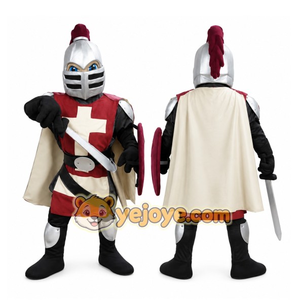 Black Knight Mascot Costume