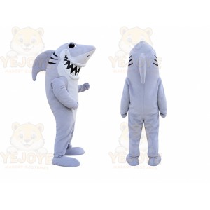 White Shark Mascot Costume