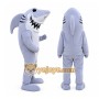 White Shark Mascot Costume