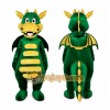 Green Dragon Mascot Costume