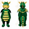 Green Dragon Mascot Costume