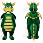 Green Dragon Mascot Costume