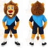 Blue Outfit Lion Mascot Costume