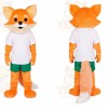 Orange Fox Mascot Costume
